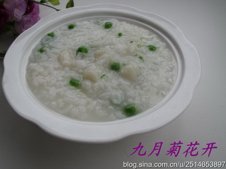 翡翠鱼粒粥