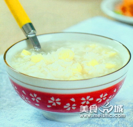 苹果大米粥