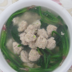 菠菜小肉丸的做法 菠菜小肉丸的做法