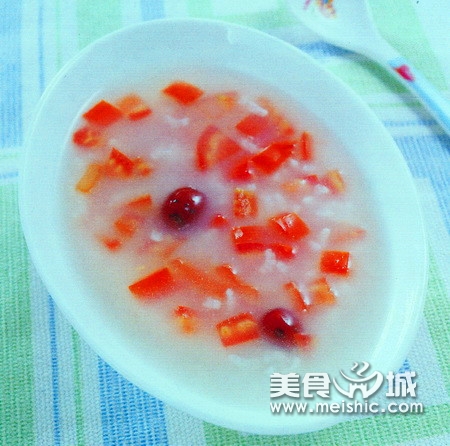 番茄粳米粥