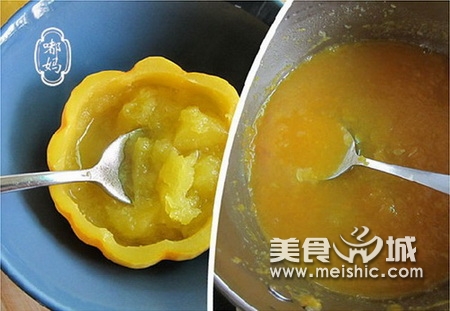 贝贝南瓜粥步骤3
