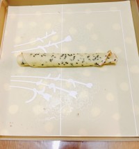 黑芝麻蛋卷的制作教程