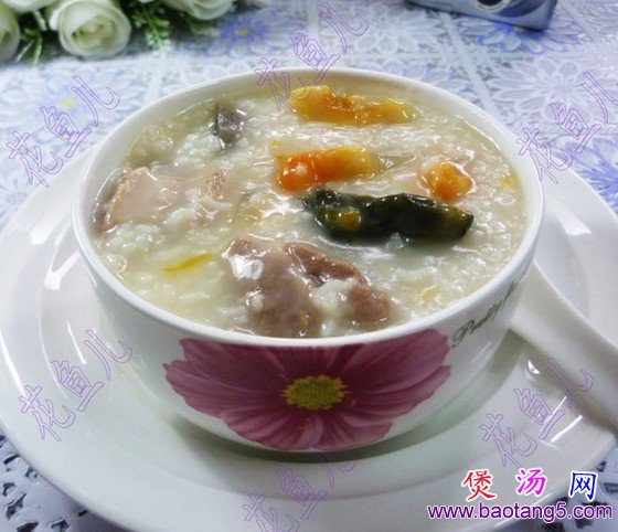 皮蛋排骨粥