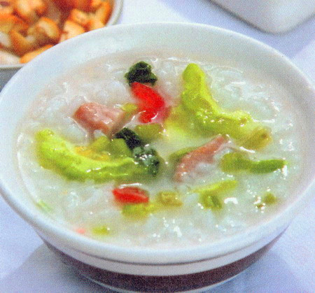 苦瓜西红柿粥