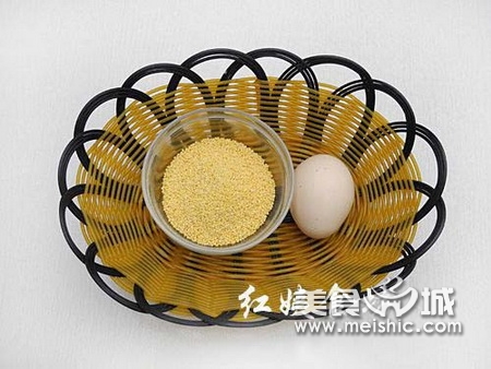 蛋黄小米粥原料