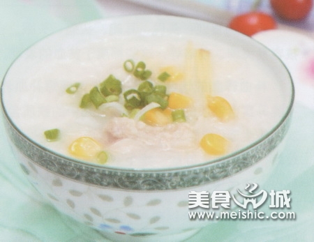 鲫鱼玉米粥
