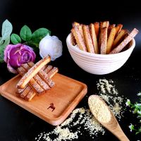 零食食谱：如何制作红糖吐司脆条