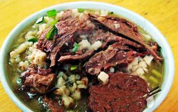 牛羊肉煮馍做法