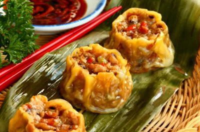 糯米牛肉烧麦做法