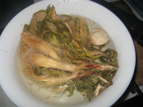 霸王花排骨汤做法图解1