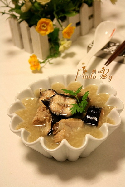 白鳝瑶柱排骨粥
