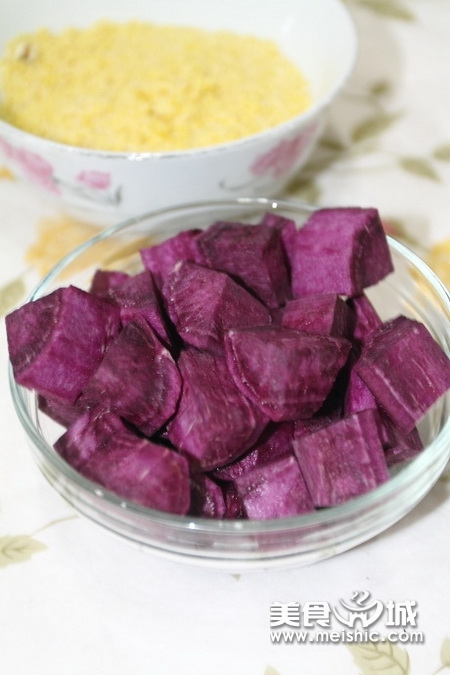 紫薯小米粥