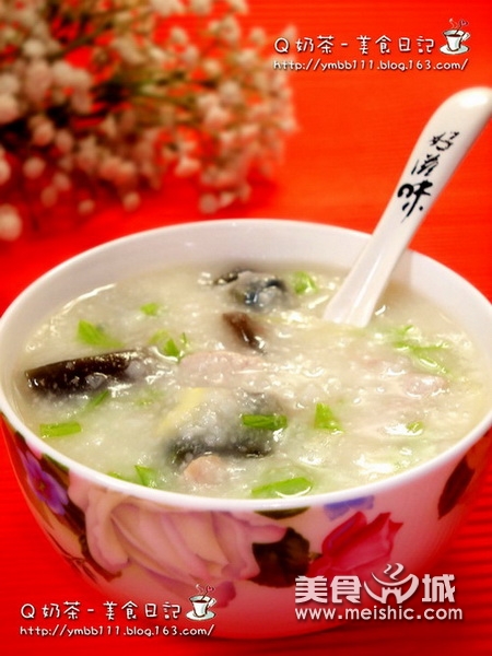 鸭蛋瘦肉粥怎么做