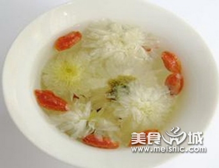 菊花双米枸杞粥