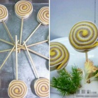 棒棒糖花卷怎么做