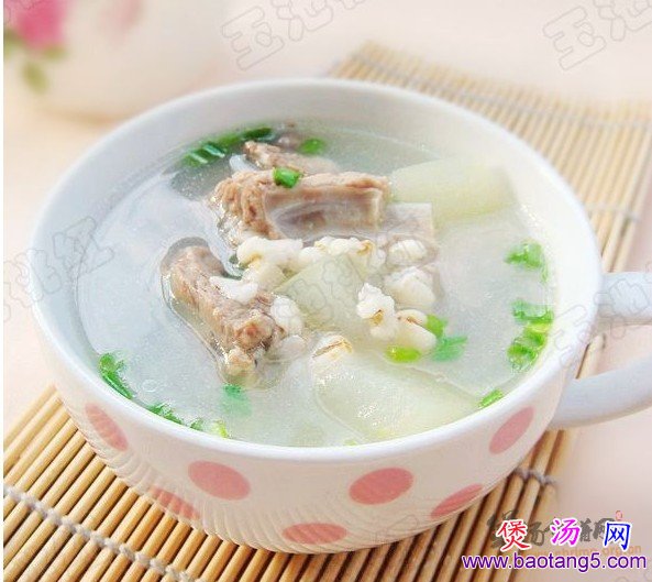 冬瓜薏米排骨汤