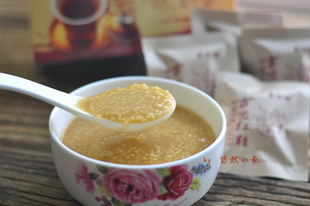 红糖小米粥
