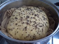 芝麻发糕的制作方法