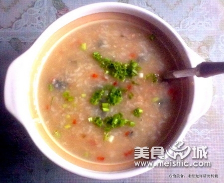 肉粽皮蛋粥