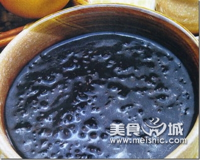 双黑粥的做法