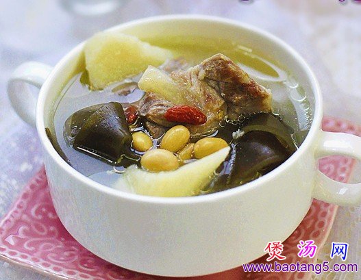 海带山药排骨汤