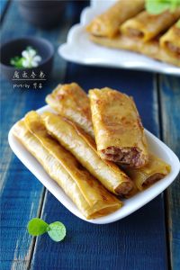 如何制作牛肉腐皮卷