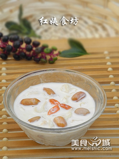 牛奶炖花生