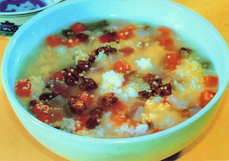 牛肉二米粥