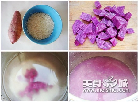 桂花紫薯粥怎么做