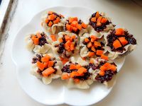 紫米烧麦的制作方法