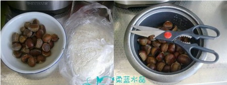 暖胃糯米粥做法步骤1-2