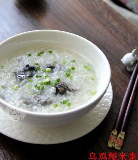 乌鸡糯米粥