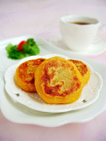 柿子豆沙饼做法