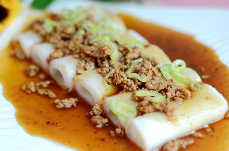 家庭版肉酱肠粉怎么做