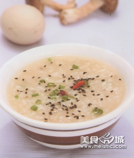 黑芝麻蜂蜜粥