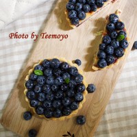欧美风甜品---蓝莓乳酪挞的图解做法