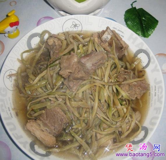干豆角炖排骨
