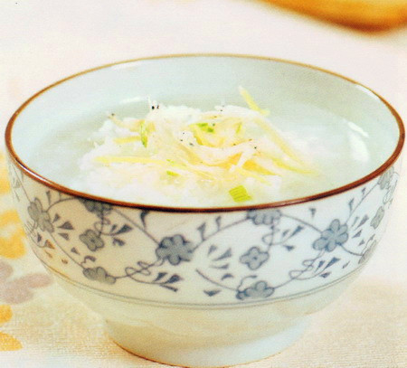 银鱼干粥