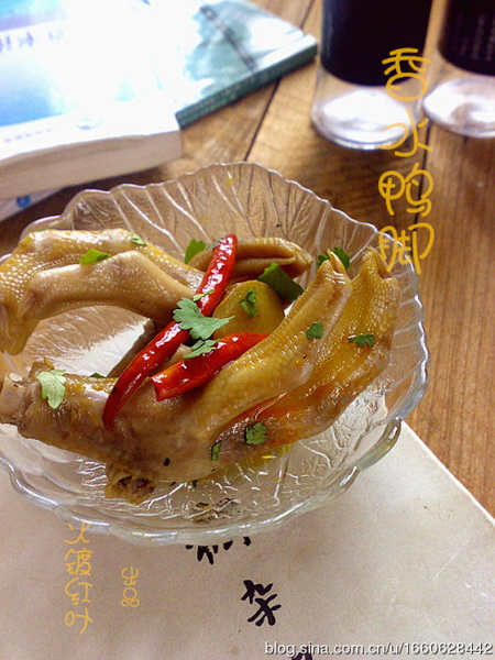 香水鸭脚做法