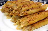 豆皮卷杏鲍菇的制作方法