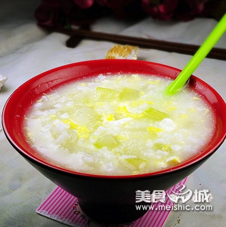 冬瓜蛋花粥