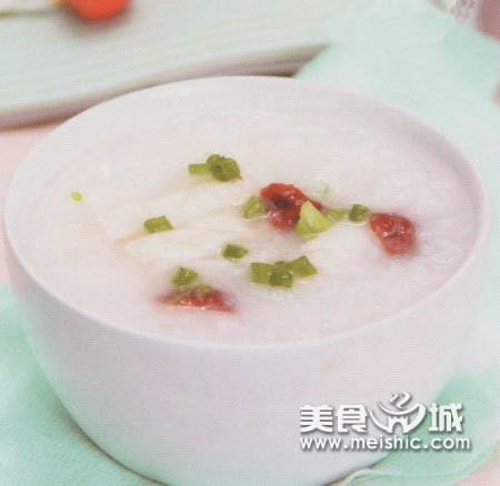 红枣带鱼糯米粥