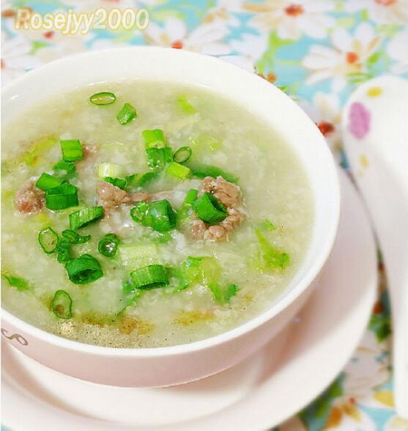 牛肉生菜粥