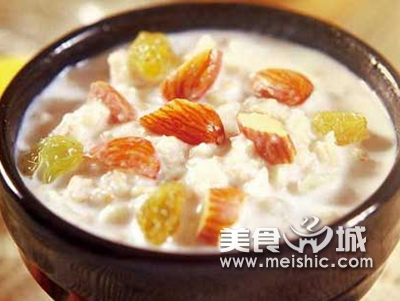 山药杏仁粥