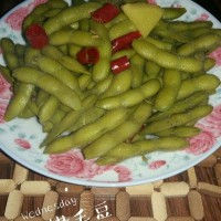 家常咸嫩毛豆怎么做