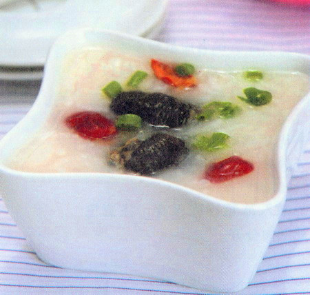 红枣乌鸡腿粥