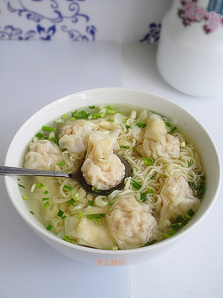 鲜虾云吞面怎么做好吃