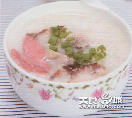 香菇鹅肉糯米粥
