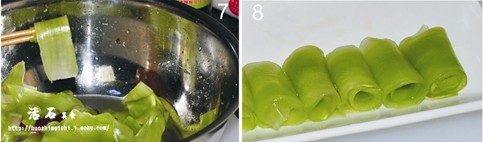 煳辣翡翠卷的自制教程