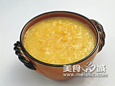 芋头芝麻玉米粥的做法
